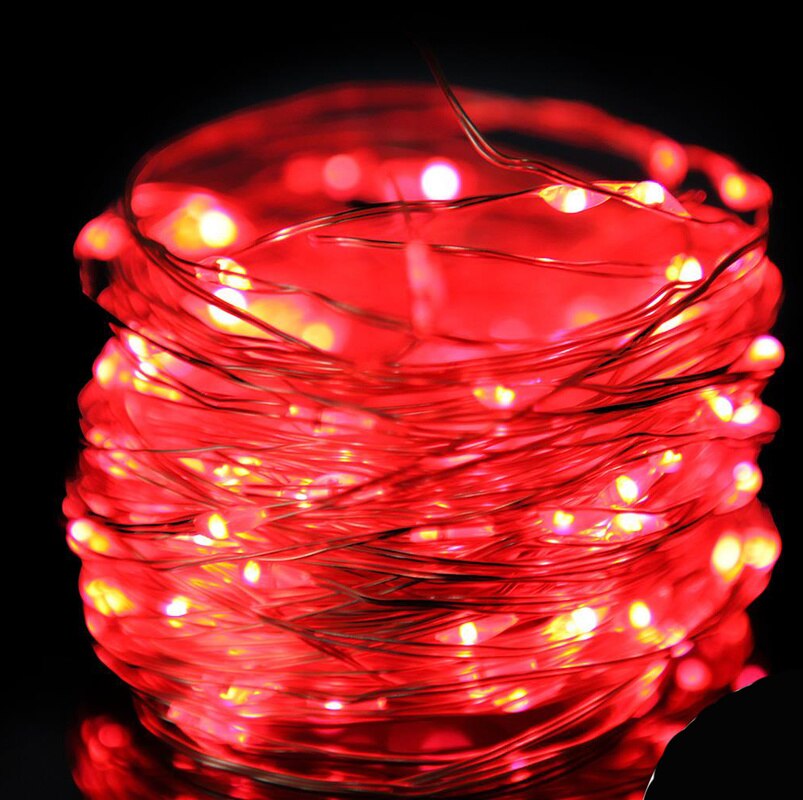 Waterproof USB/Battery LED String Light 5M 10M