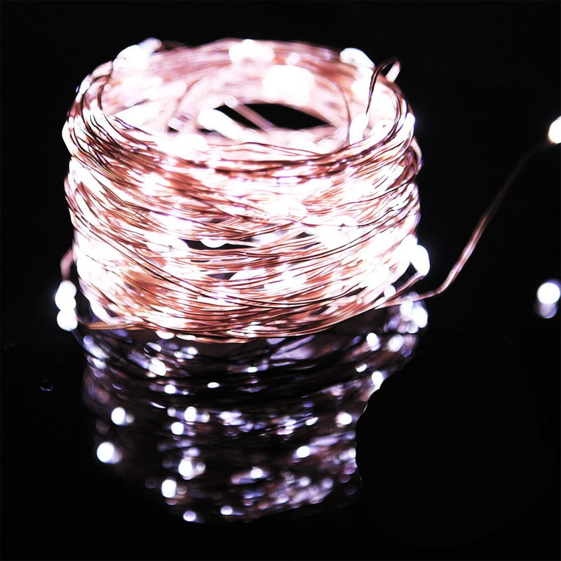 Waterproof USB/Battery LED String Light 5M 10M