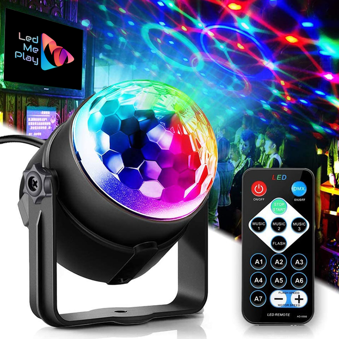 RGB DISCO BALL PARTY LIGHTS
